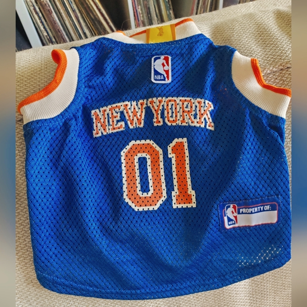 New York Knicks Pet Jersey - Size Small